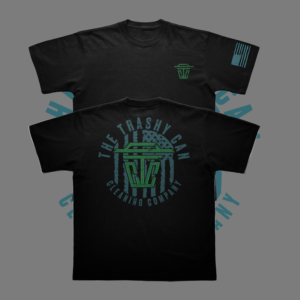 T-shirt Design by Rifqi 7 for The Trashy Can Cleaning Company  | Design: #27559704