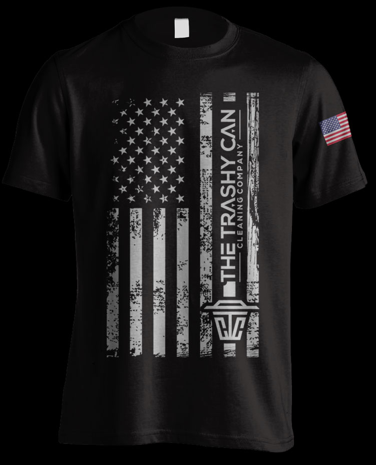 T-Shirt-Design von rickyadri für The Trashy Can Cleaning Company  | Design #27558519