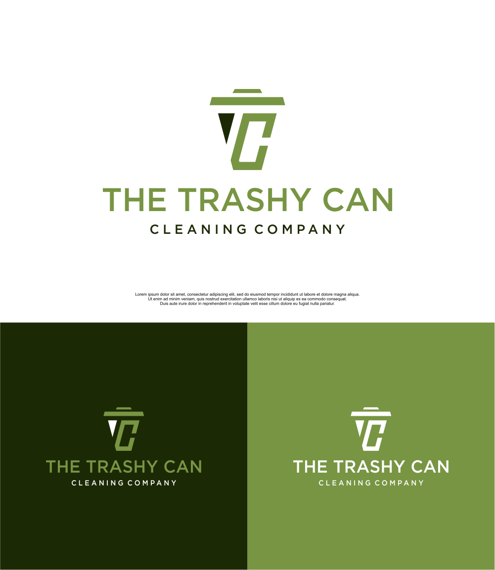 T-shirt Design by MASH Std for The Trashy Can Cleaning Company  | Design #27560912