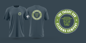 The Trashy Can Cleaning Company T-Shirt | Diseño de Camiseta por Risallah