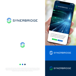 SYNERBRIDGE | Logo Design by airborne
