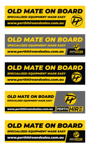 Sticker Design by saurov for Two Way Hire Services | Design #27554266