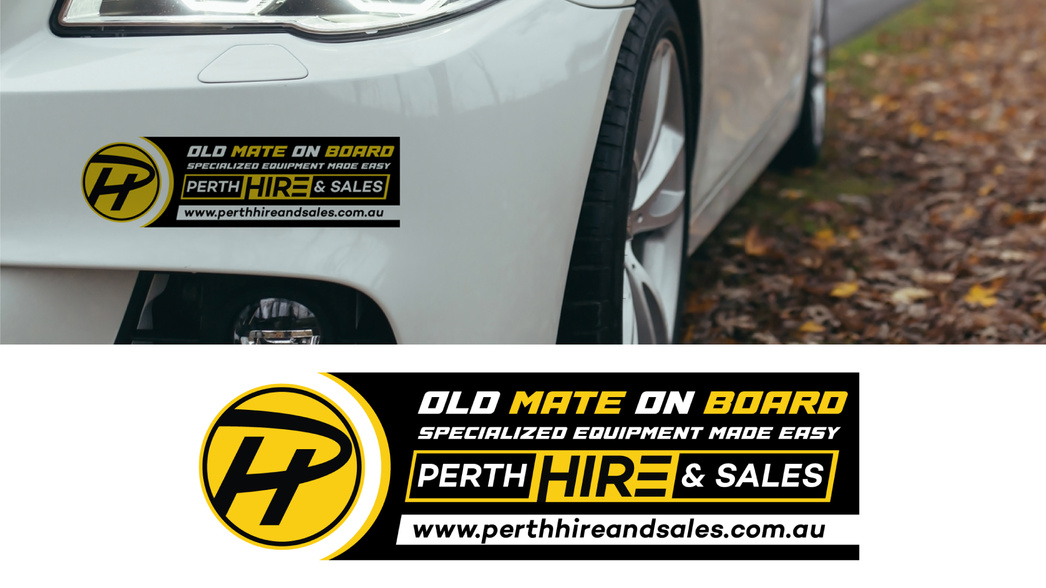 Sticker Design by u2square for Two Way Hire Services | Design #27567643