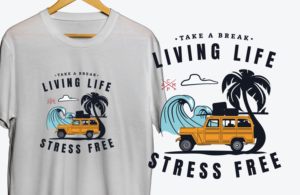 Easy livin lovin life  | Grafik-Design von Alice Black