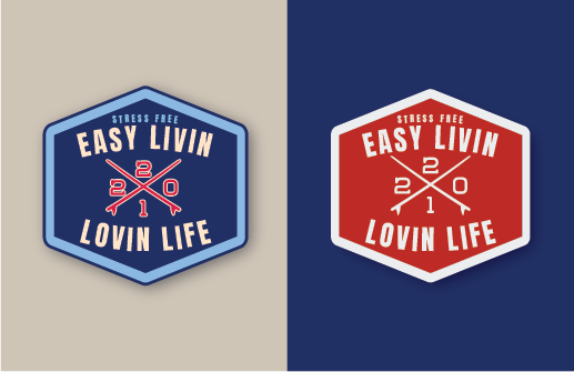 Graphic Design by Alice Black for Easy livin lovin life  | Design #27677127