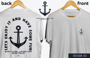 Design Graphique par Alice Black pour Easy livin lovin life  | Design : #27725675