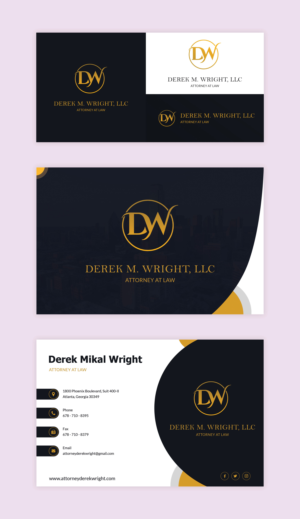 Wordpress Design by VC for Derek M Wright LLC | Design: #27569015