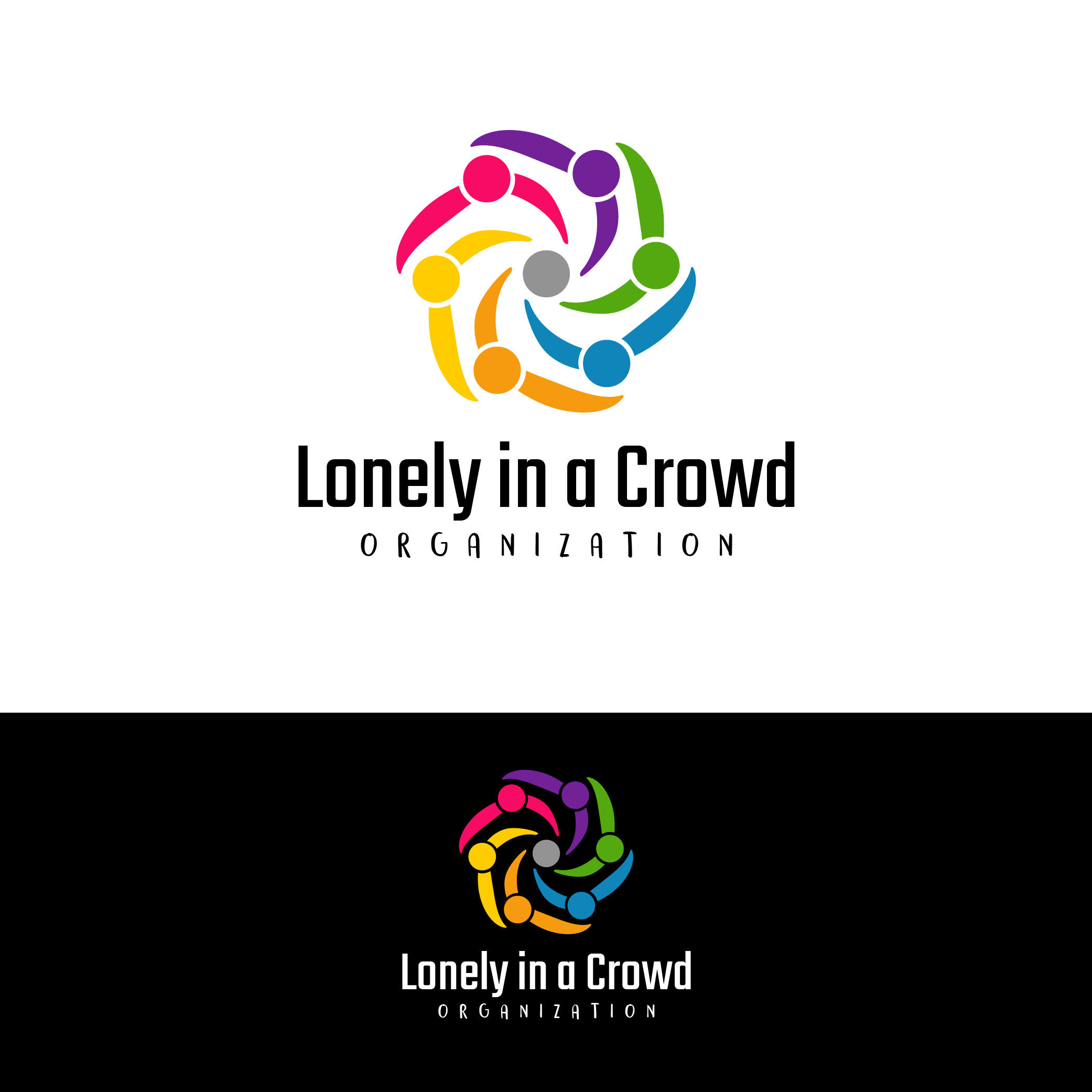 Logo Design by Renen for Lonely in a crowd  | Design #27554413