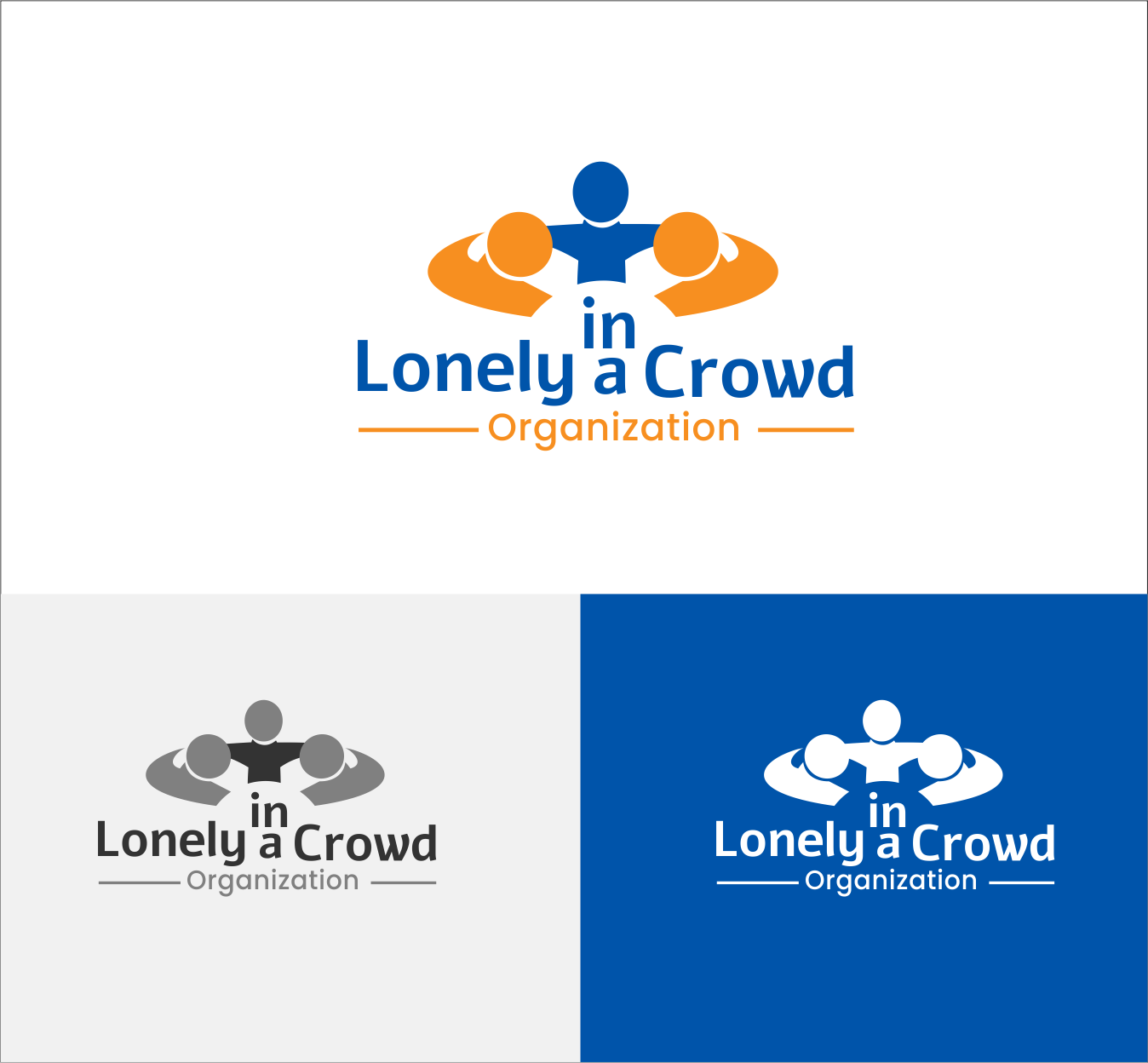 Logo Design by Udaya G for Lonely in a crowd  | Design #27554759