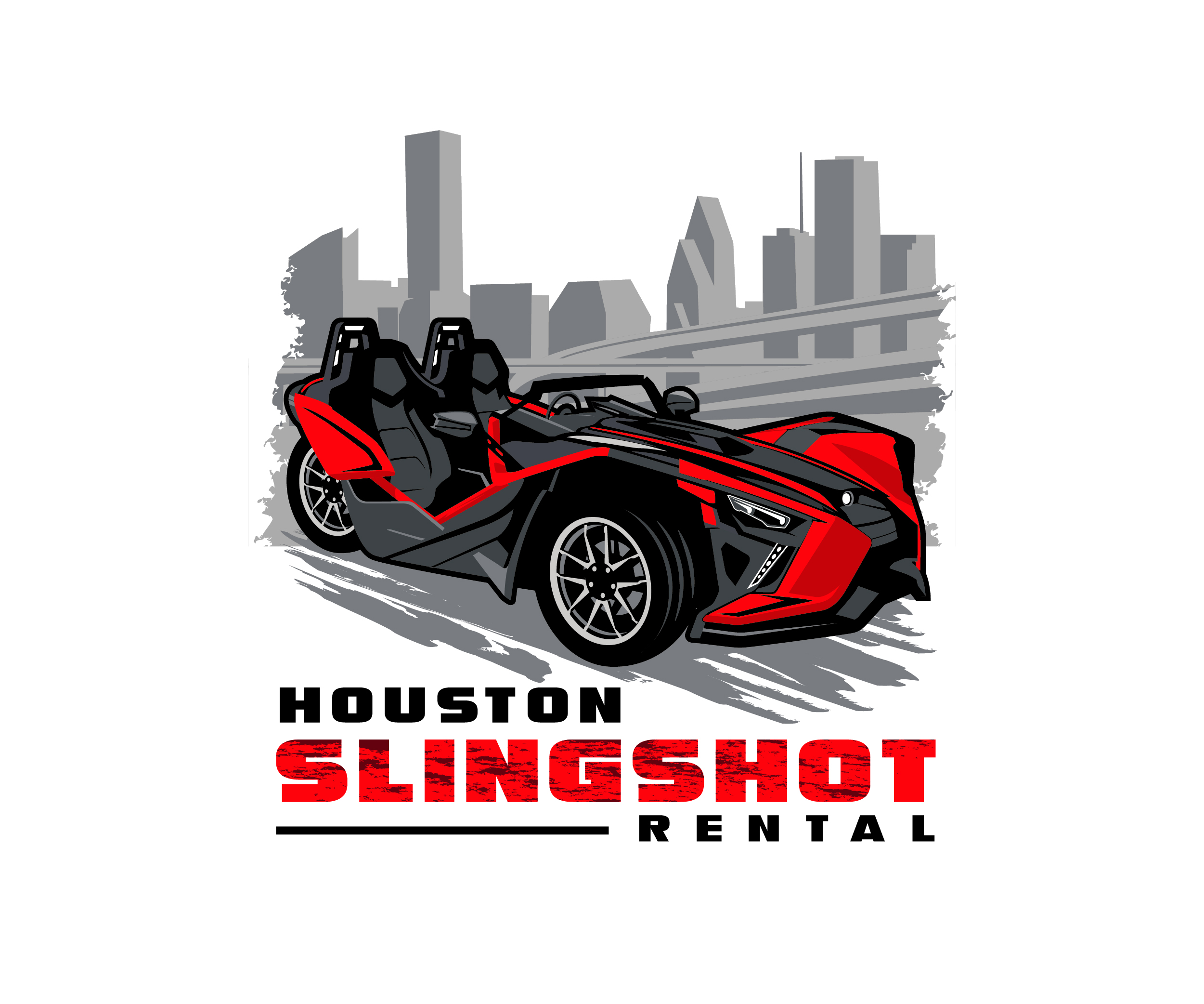 Graphic Design by King Cobra for Houston Slingshot Rental | Design #27594892