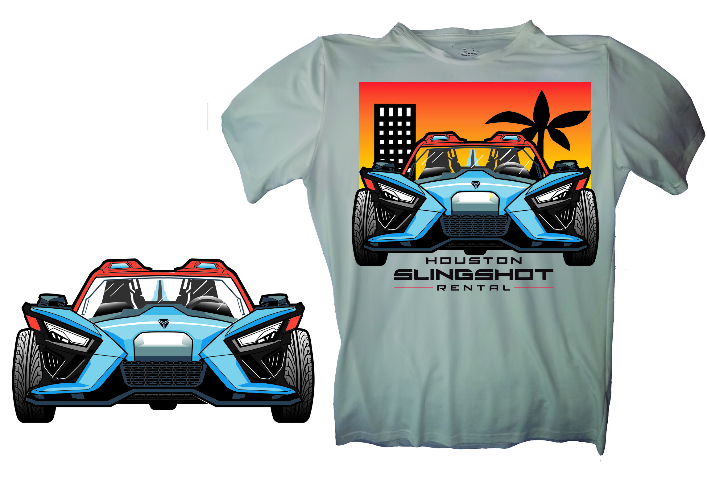 Graphic Design by chute.juego for Houston Slingshot Rental | Design #27581429