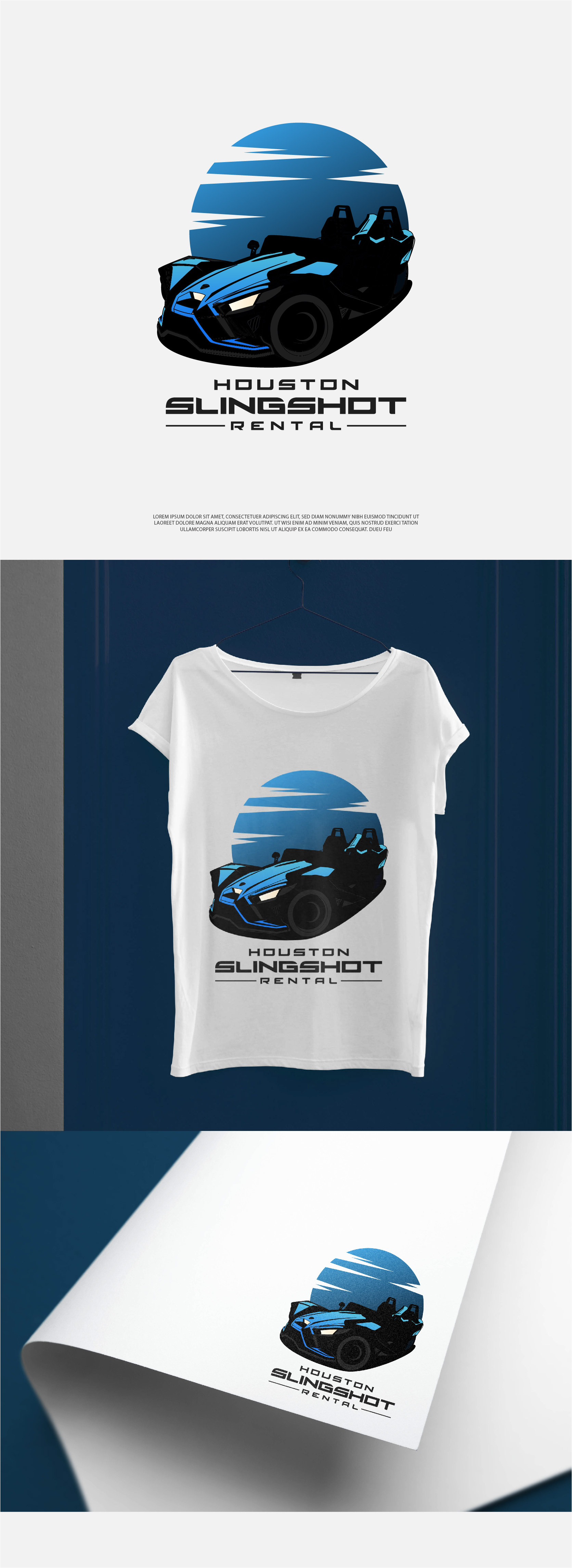 Graphic Design by Fezy Design Studio for Houston Slingshot Rental | Design #27584265