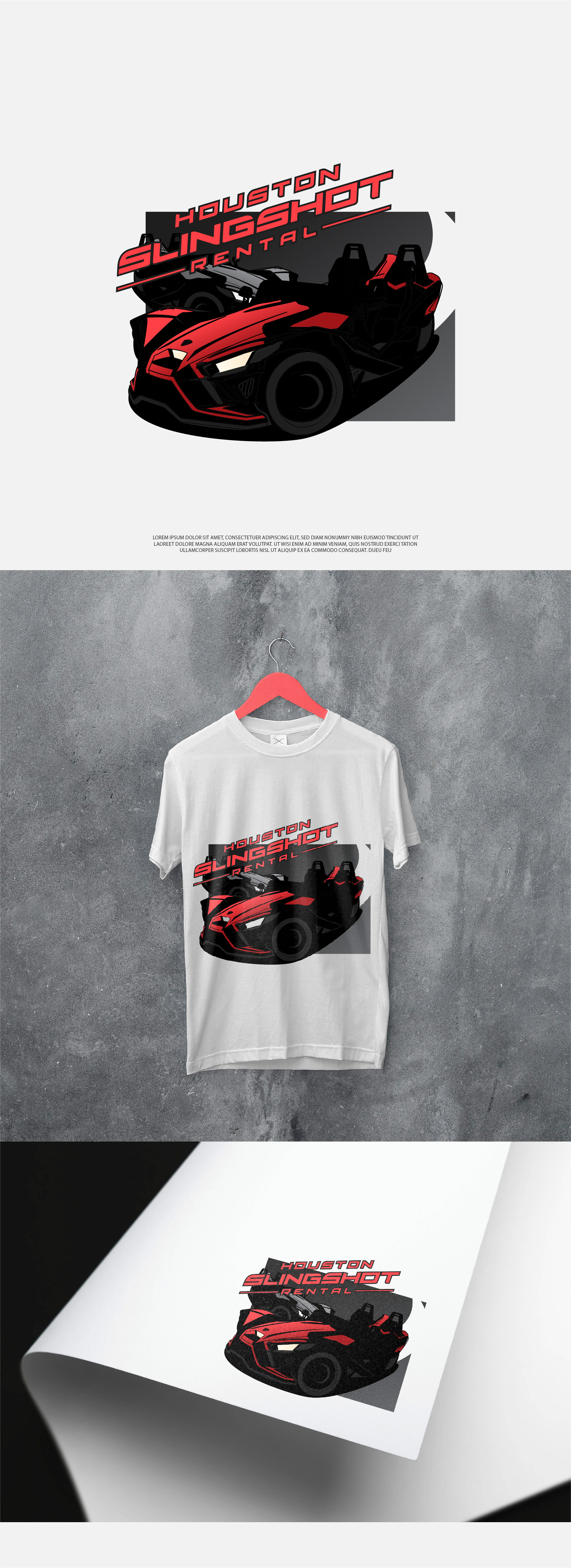 Graphic Design by Fezy Design Studio for Houston Slingshot Rental | Design #27584465