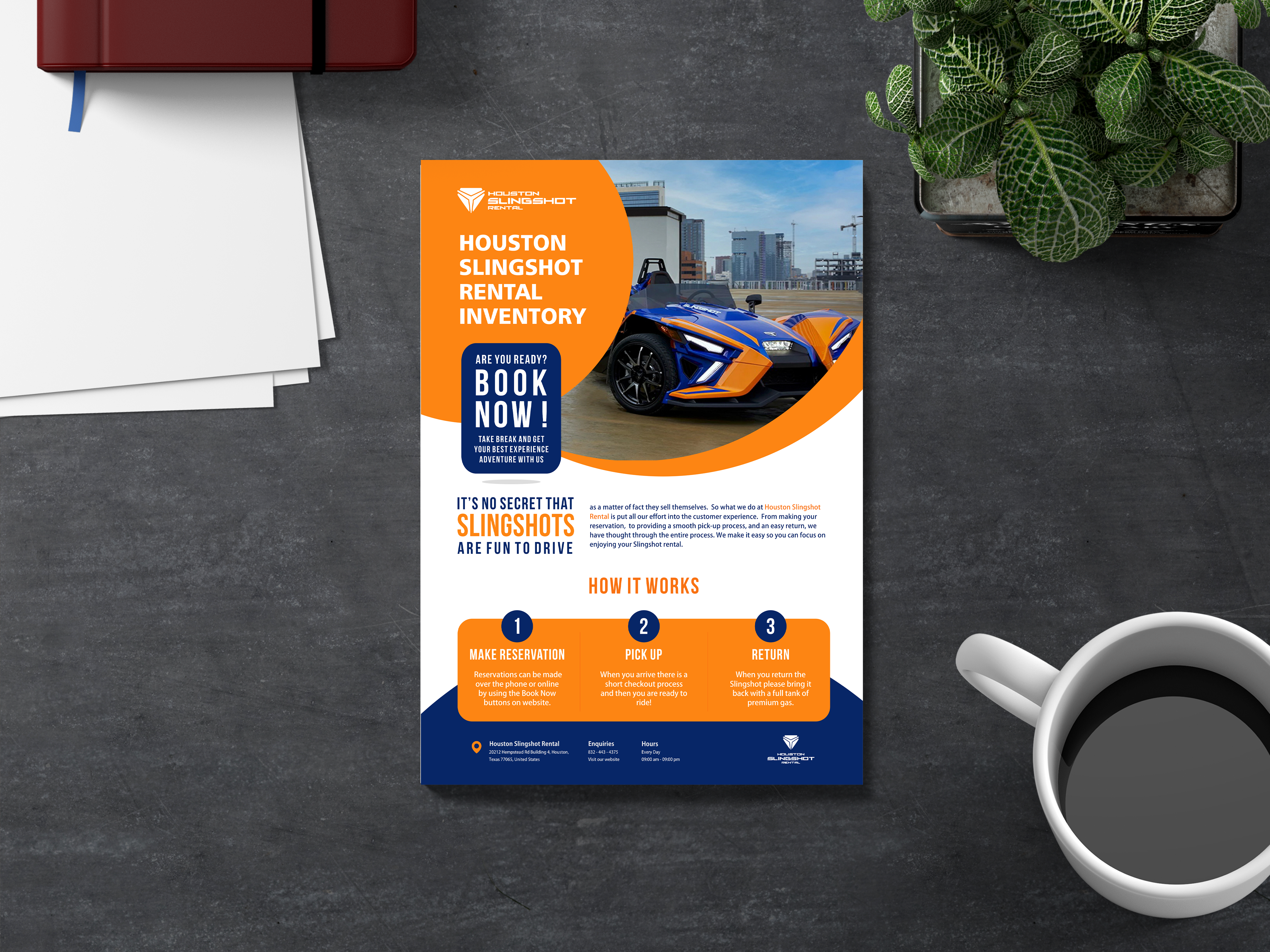 Design Graphique par Silverfox Studio pour Houston Slingshot Rental | Design #27602567