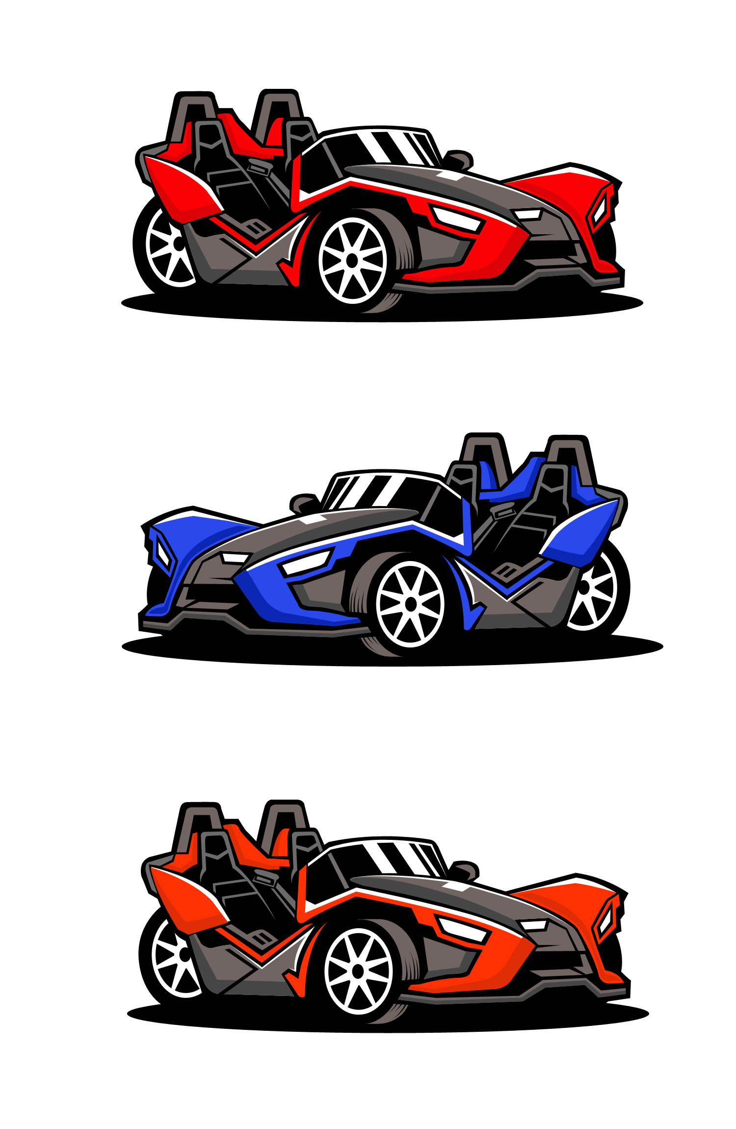 Graphic Design by Elisa Davis for Houston Slingshot Rental | Design #27555072