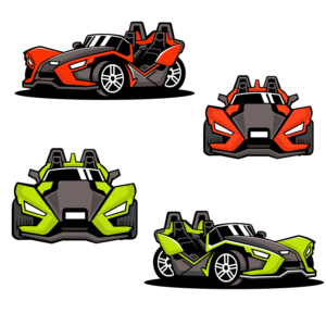 Graphic Design by Elisa Davis for Houston Slingshot Rental | Design: #27590877