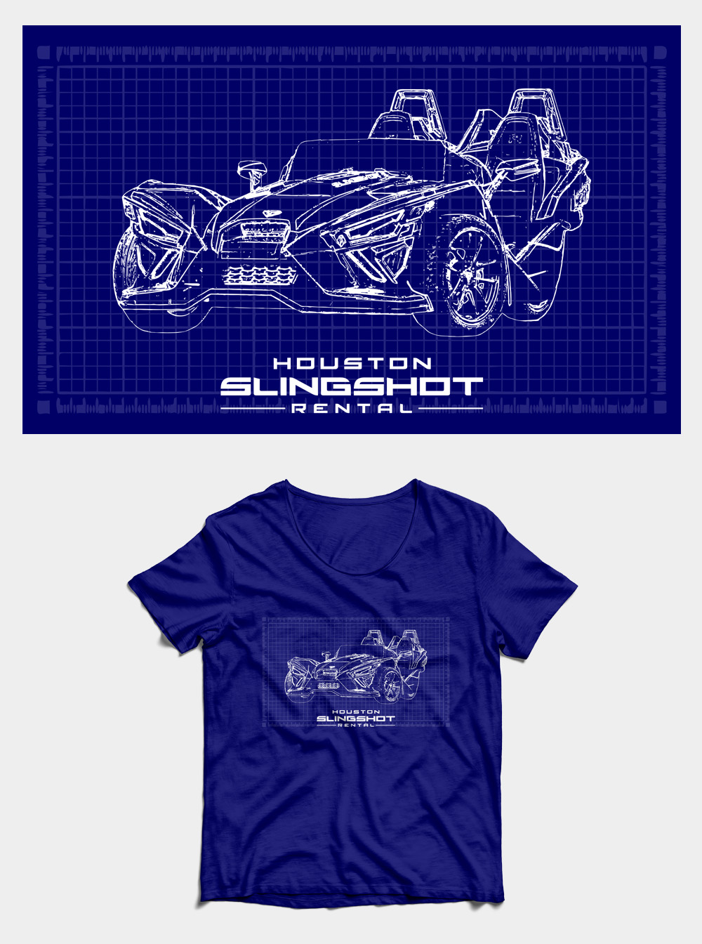 Graphic Design by FDesignIndonesia for Houston Slingshot Rental | Design #27554336