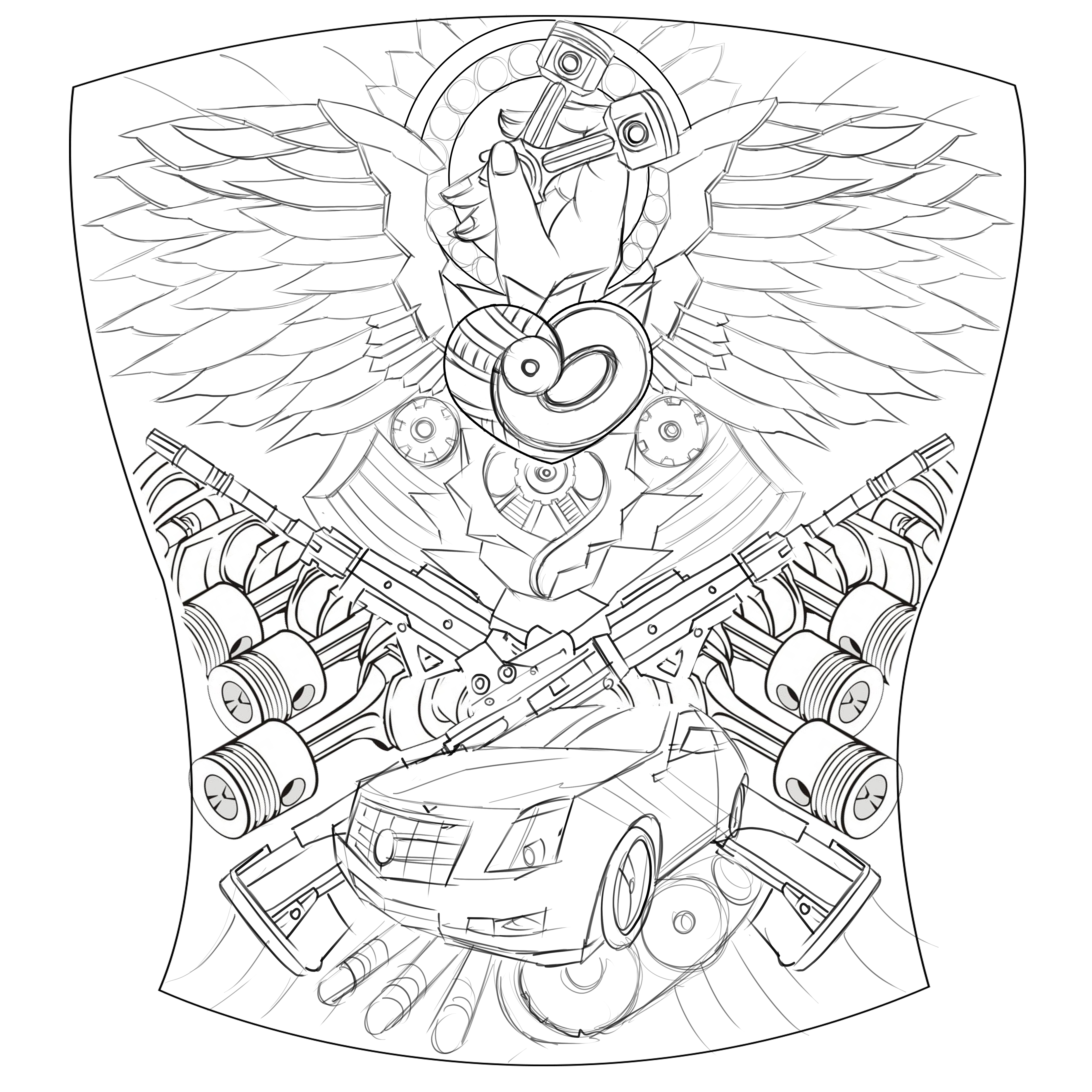 Tattoo Design by Merry Shuporna Biswas for this project | Design #27591852