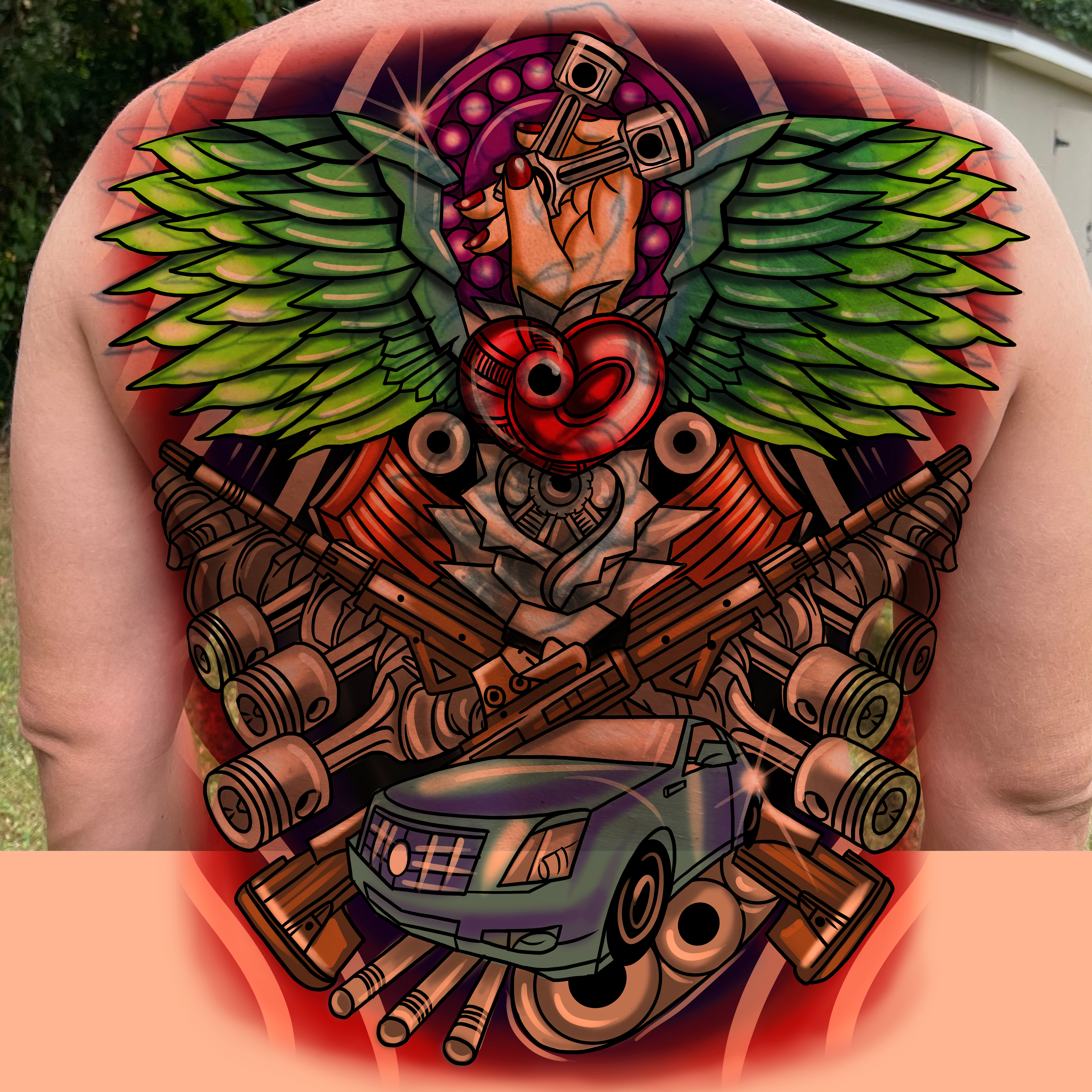 Tattoo Design by Merry Shuporna Biswas for this project | Design #27607451