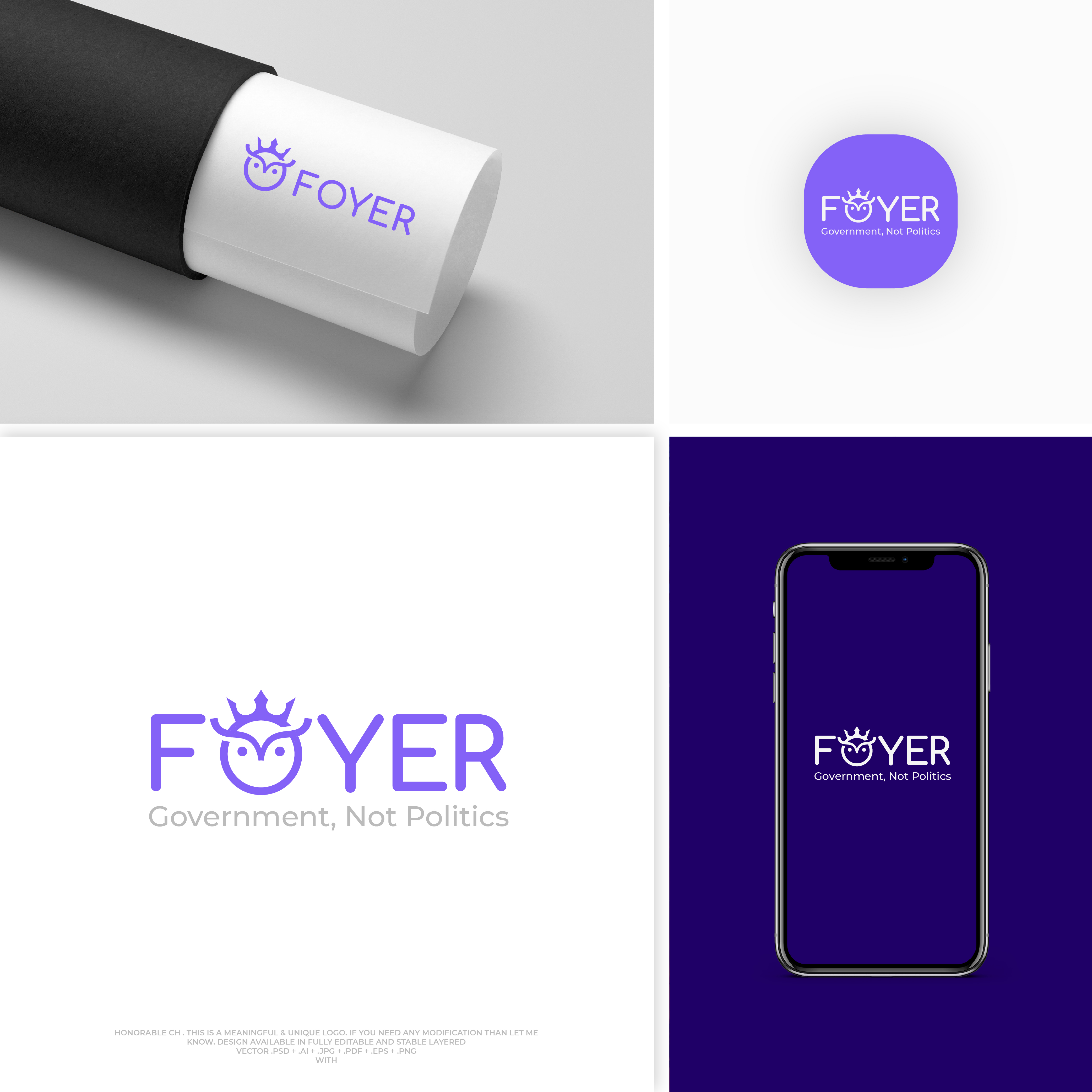 Logo Design by Riad | Branding & Logo Expert for Foyer | Design #27589546