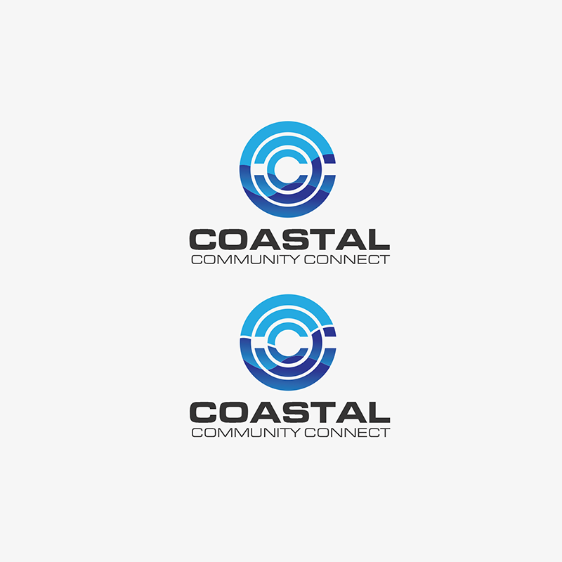 Logo Design by AbrinaDesign for Coastal Community Connect | Design #27554171