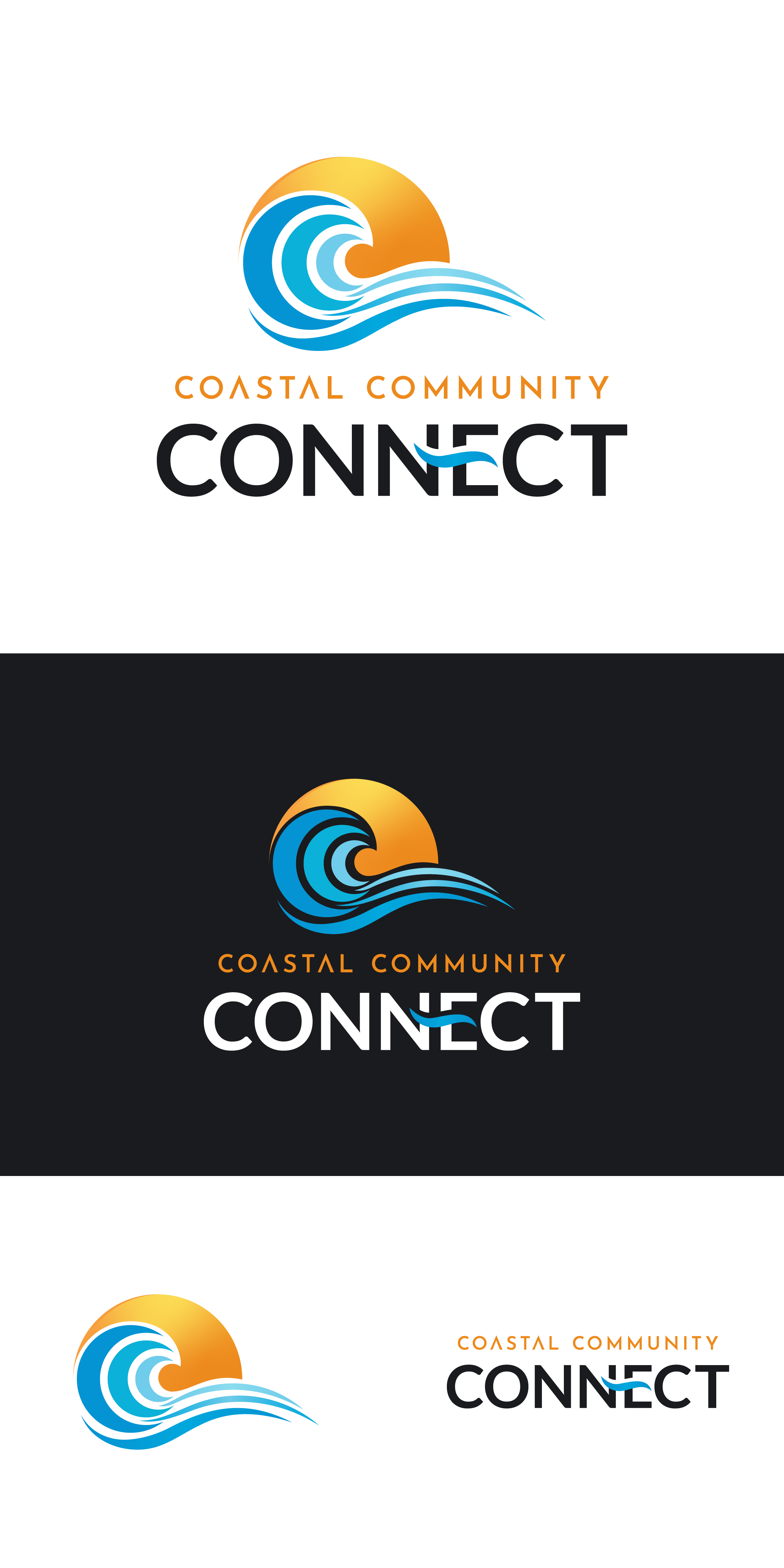 Logo-Design von louthfi.id für Coastal Community Connect | Design #27645066