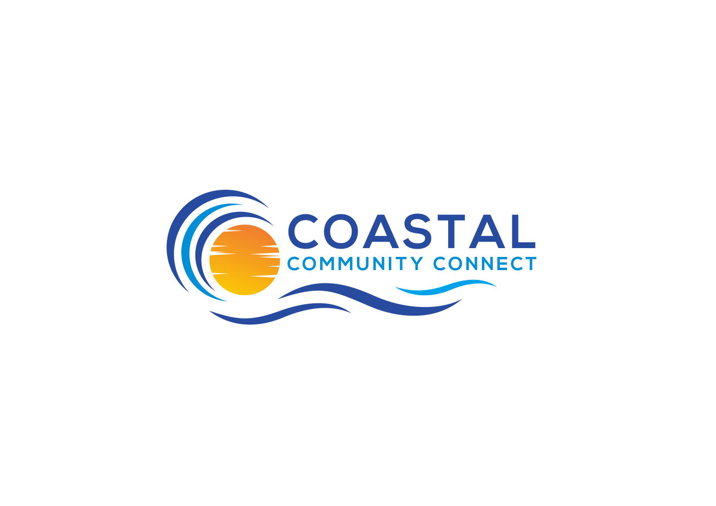Logo Design by Atiek for Coastal Community Connect | Design #27586669
