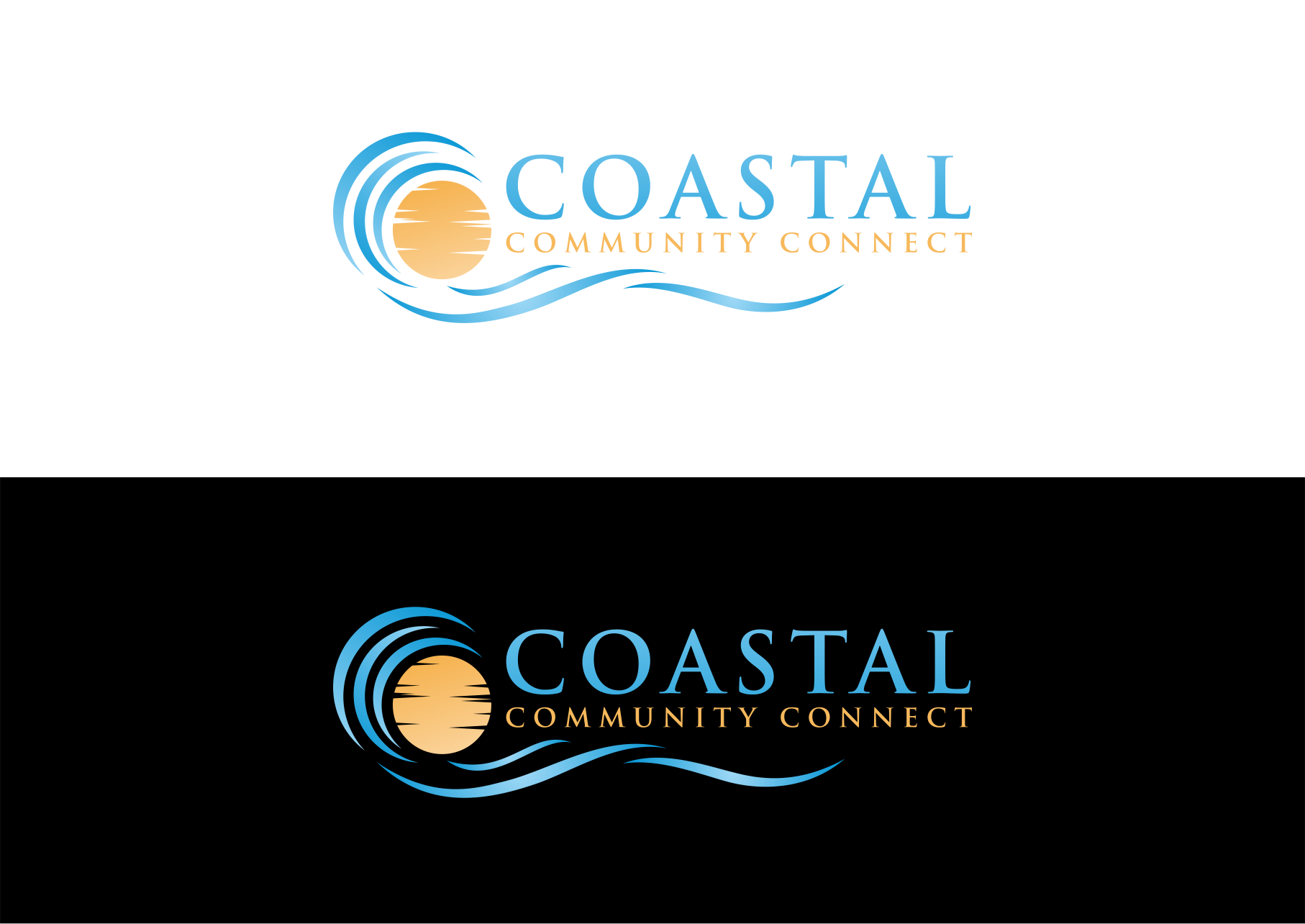 Logo Design by Atiek for Coastal Community Connect | Design #27590044