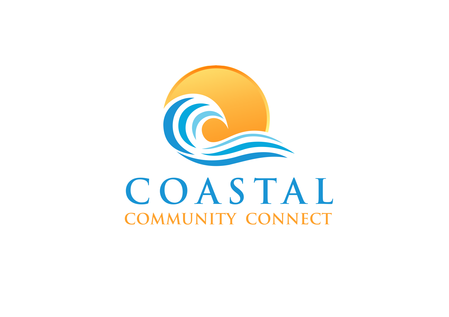 Logo Design by Atiek for Coastal Community Connect | Design #27642177