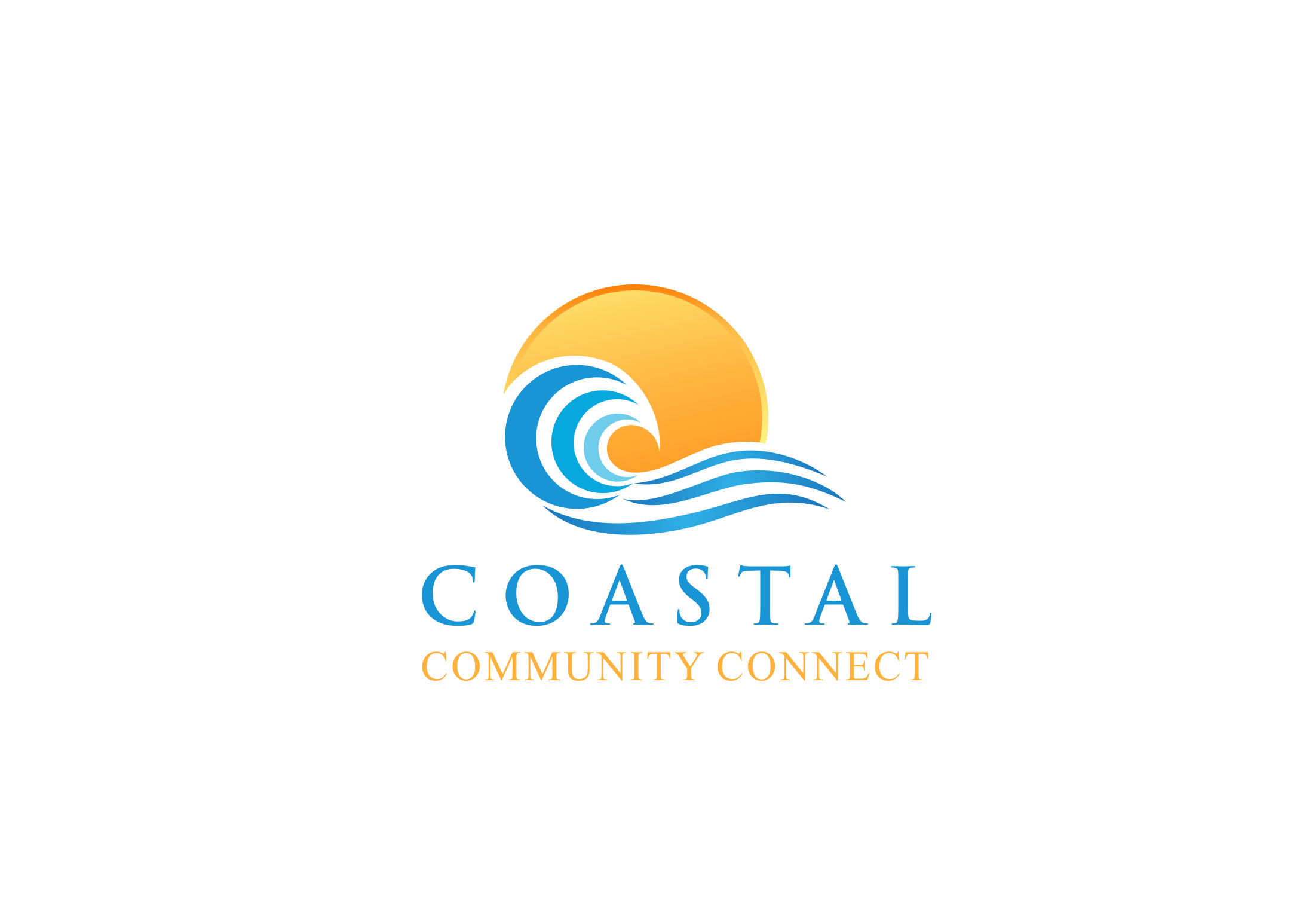 Logo Design by Atiek for Coastal Community Connect | Design #27644168