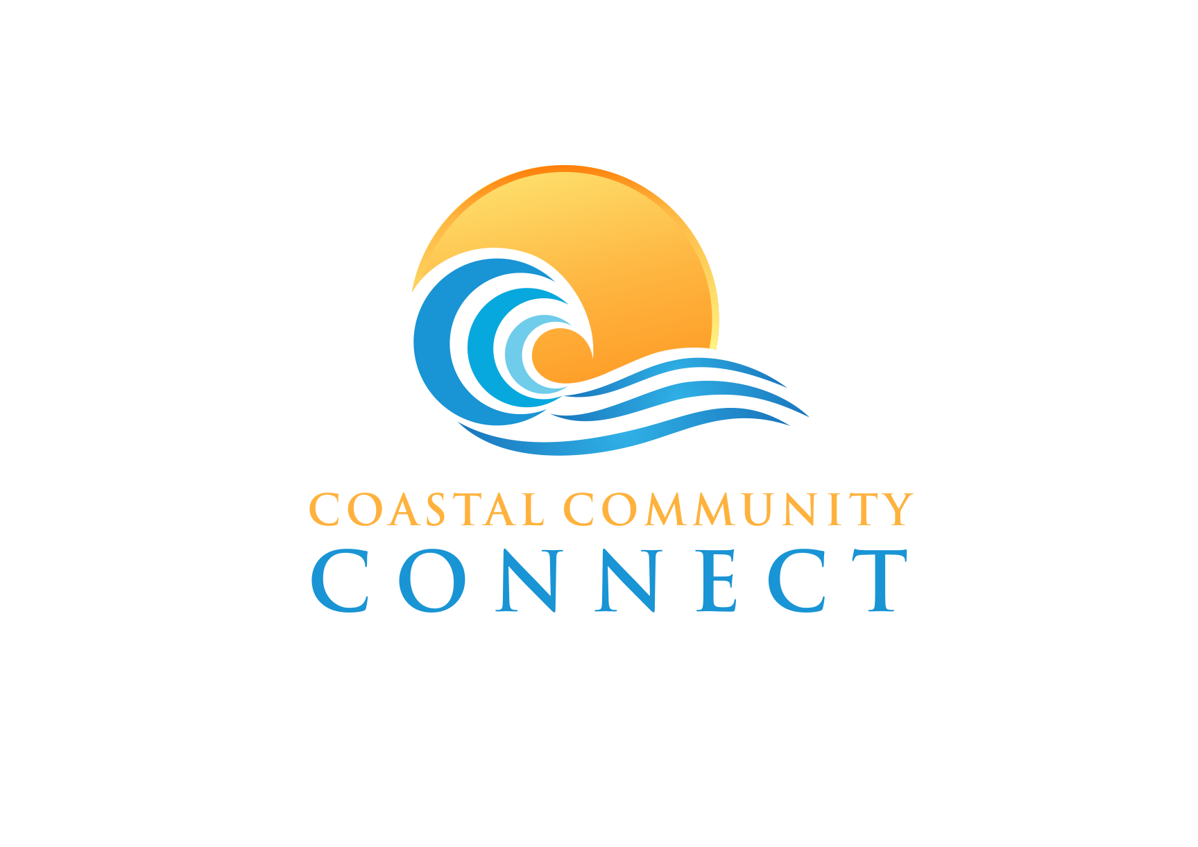Logo Design by Atiek for Coastal Community Connect | Design #27649159