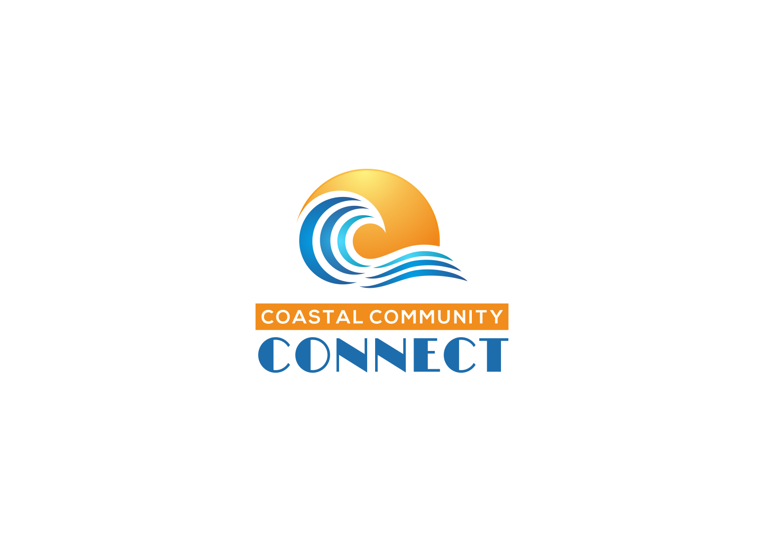 Logo Design by Atiek for Coastal Community Connect | Design #27708975