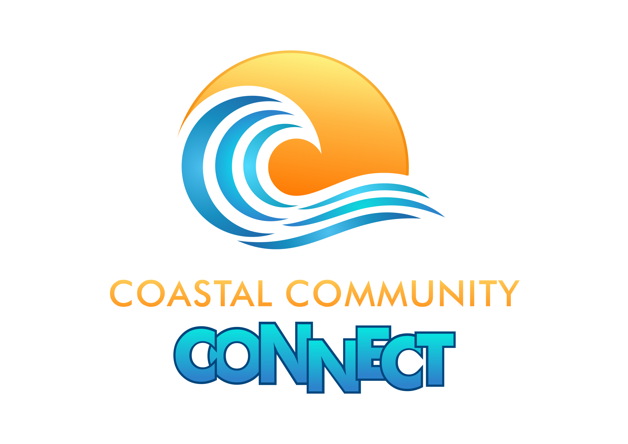 Logo Design by Atiek for Coastal Community Connect | Design #27722930