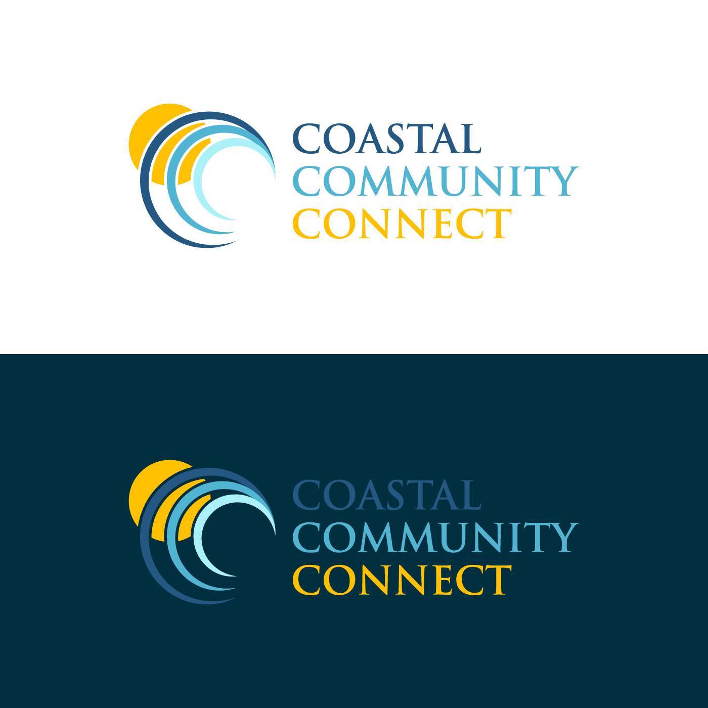 Logo Design by sangeloenriquez for Coastal Community Connect | Design #27560289