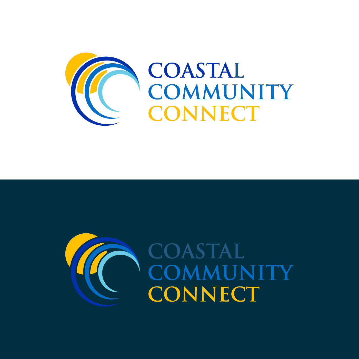Logo Design by sangeloenriquez for Coastal Community Connect | Design #27560291