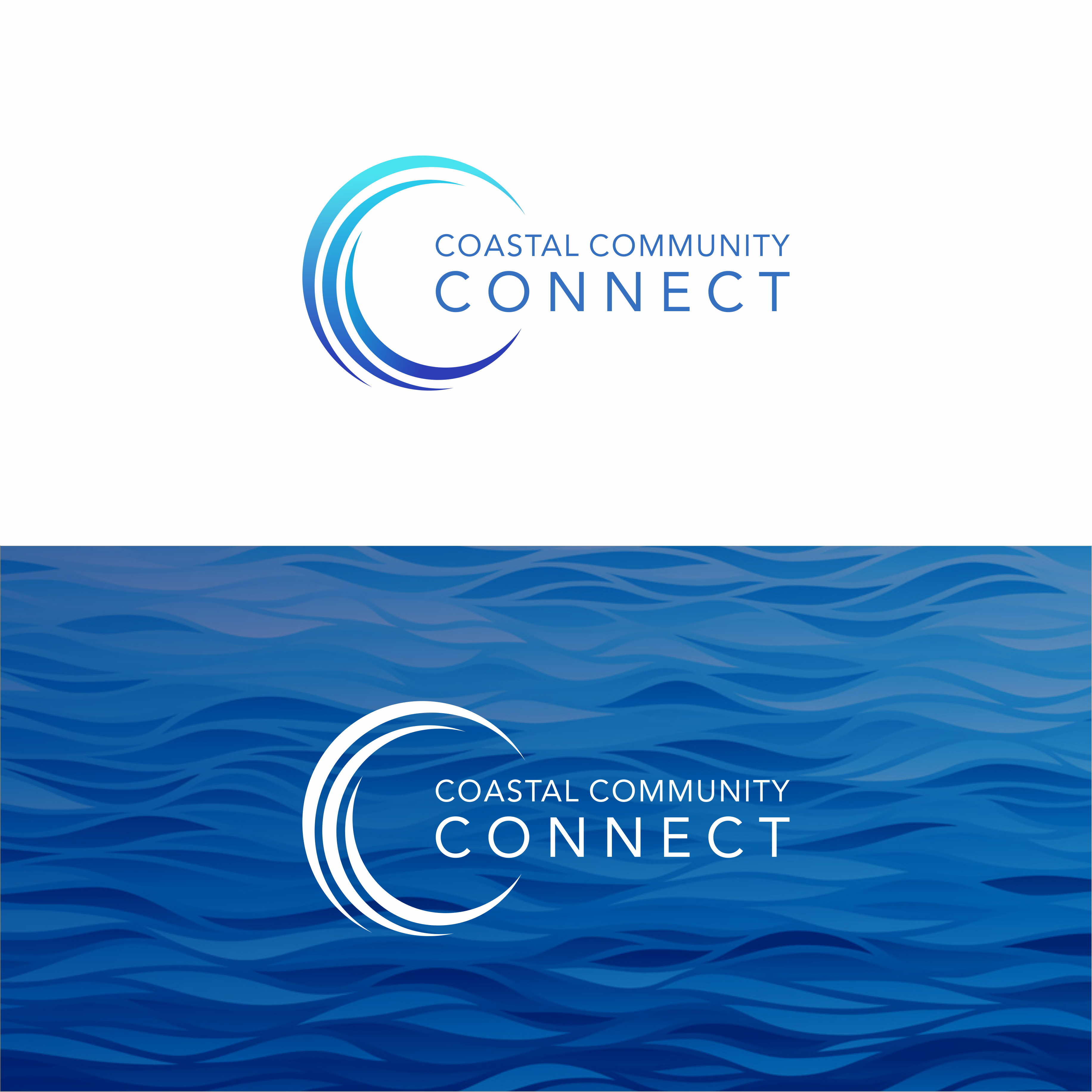 Logo Design by achil78 for Coastal Community Connect | Design #27926570