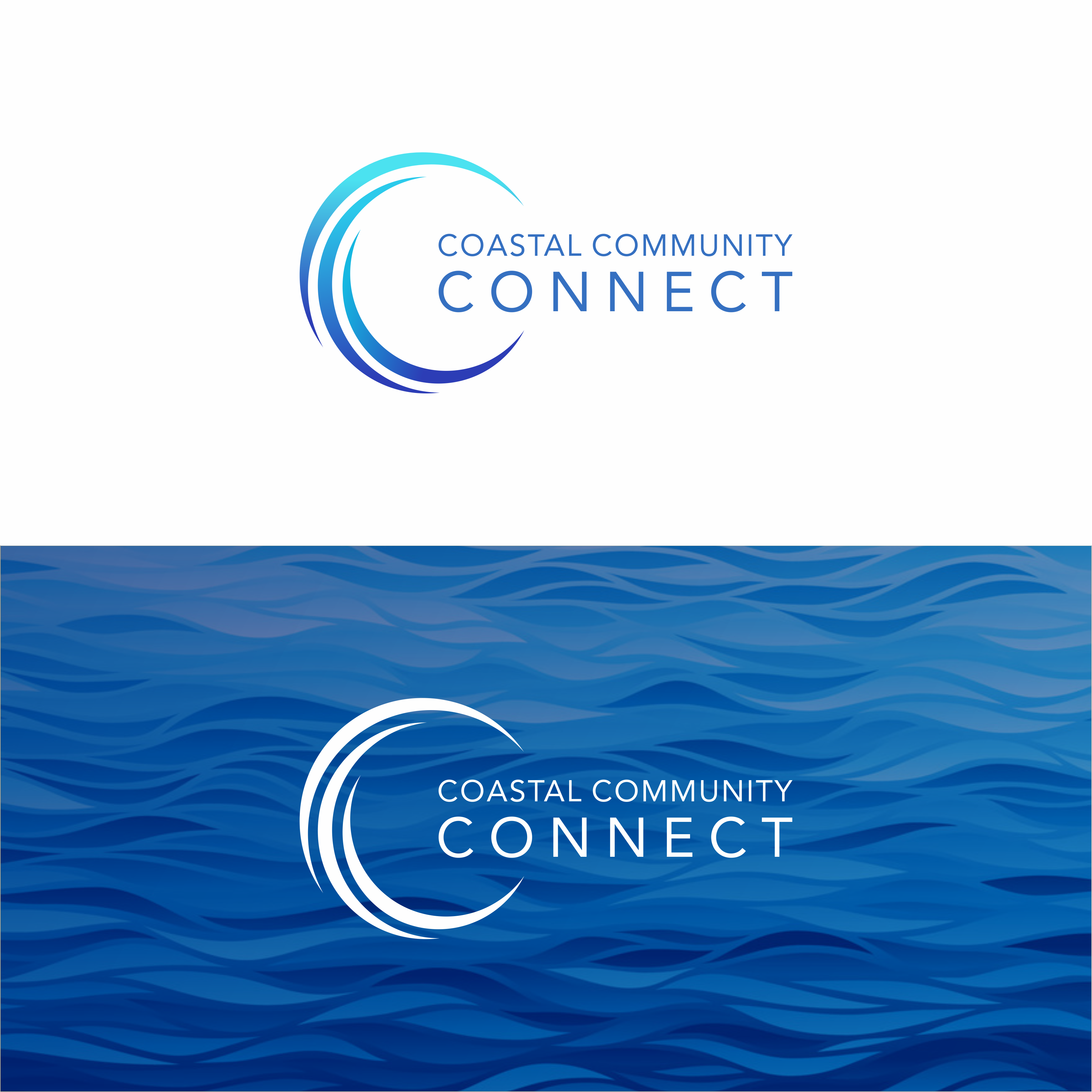 Logo Design by achil78 for Coastal Community Connect | Design #27926963