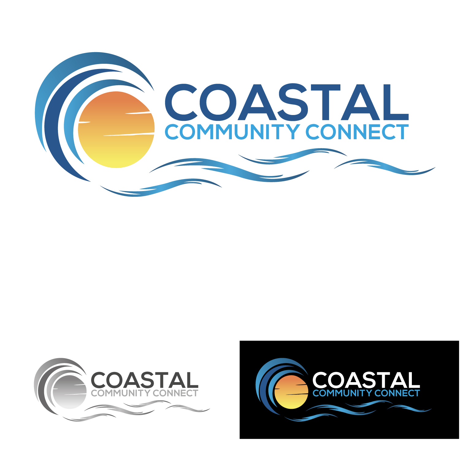Logo Design by vigie for Coastal Community Connect | Design #27603162
