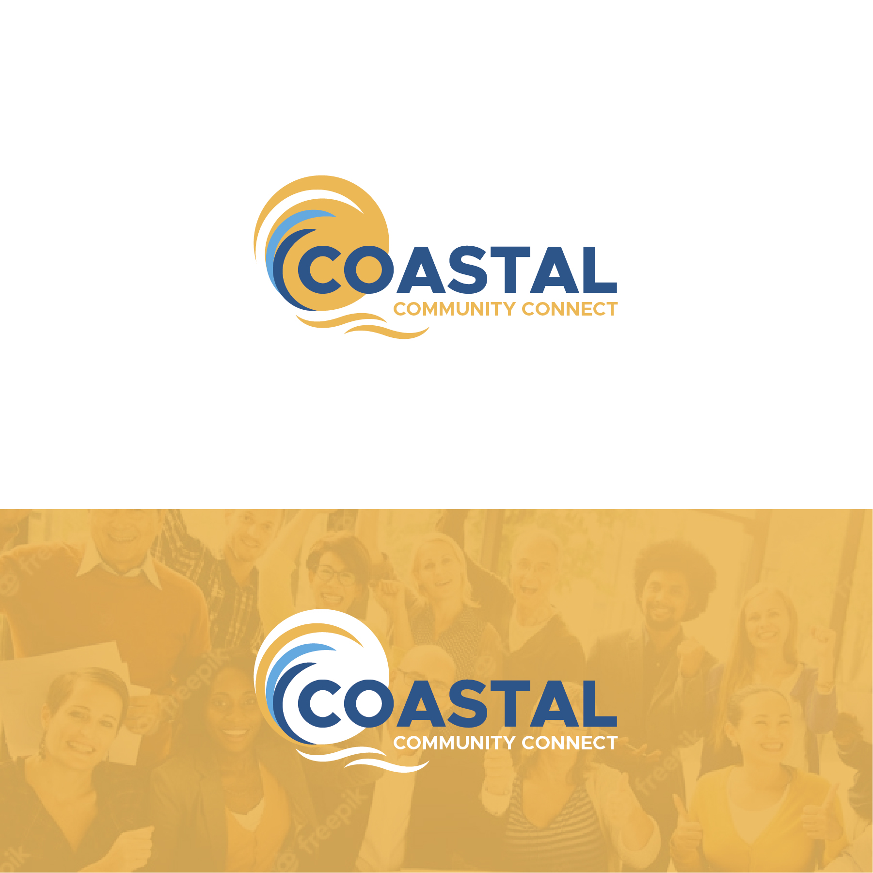 Logo Design by atularts for Coastal Community Connect | Design #27621073