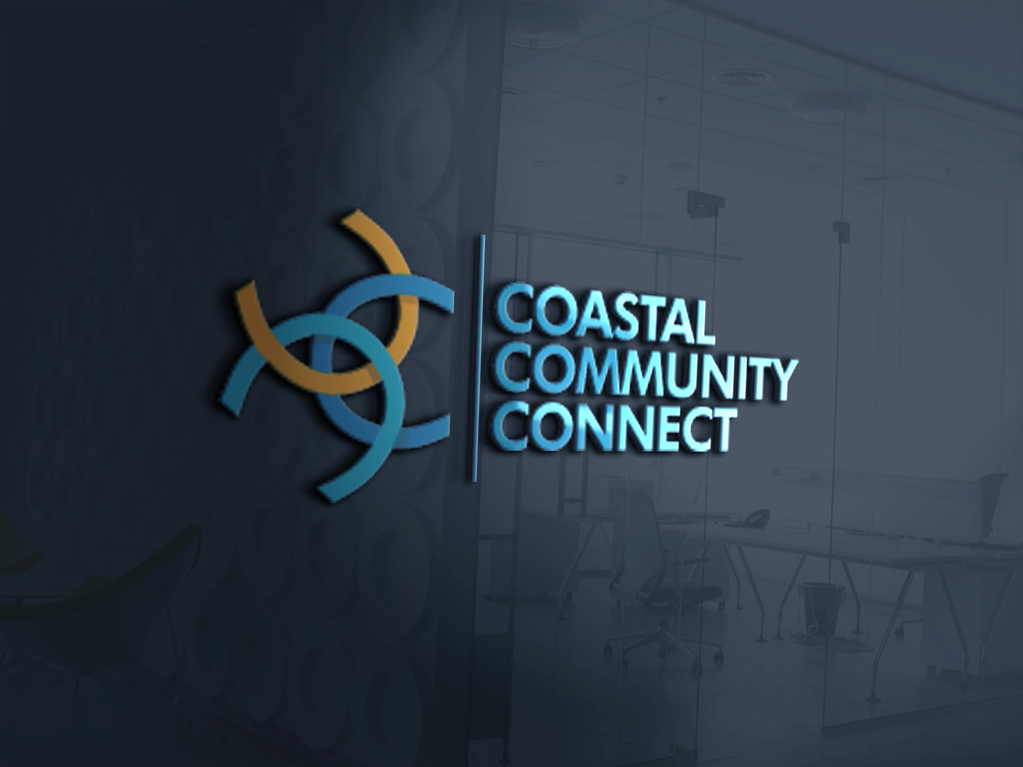 Logo Design by GODDREAMCREATION for Coastal Community Connect | Design #27585181