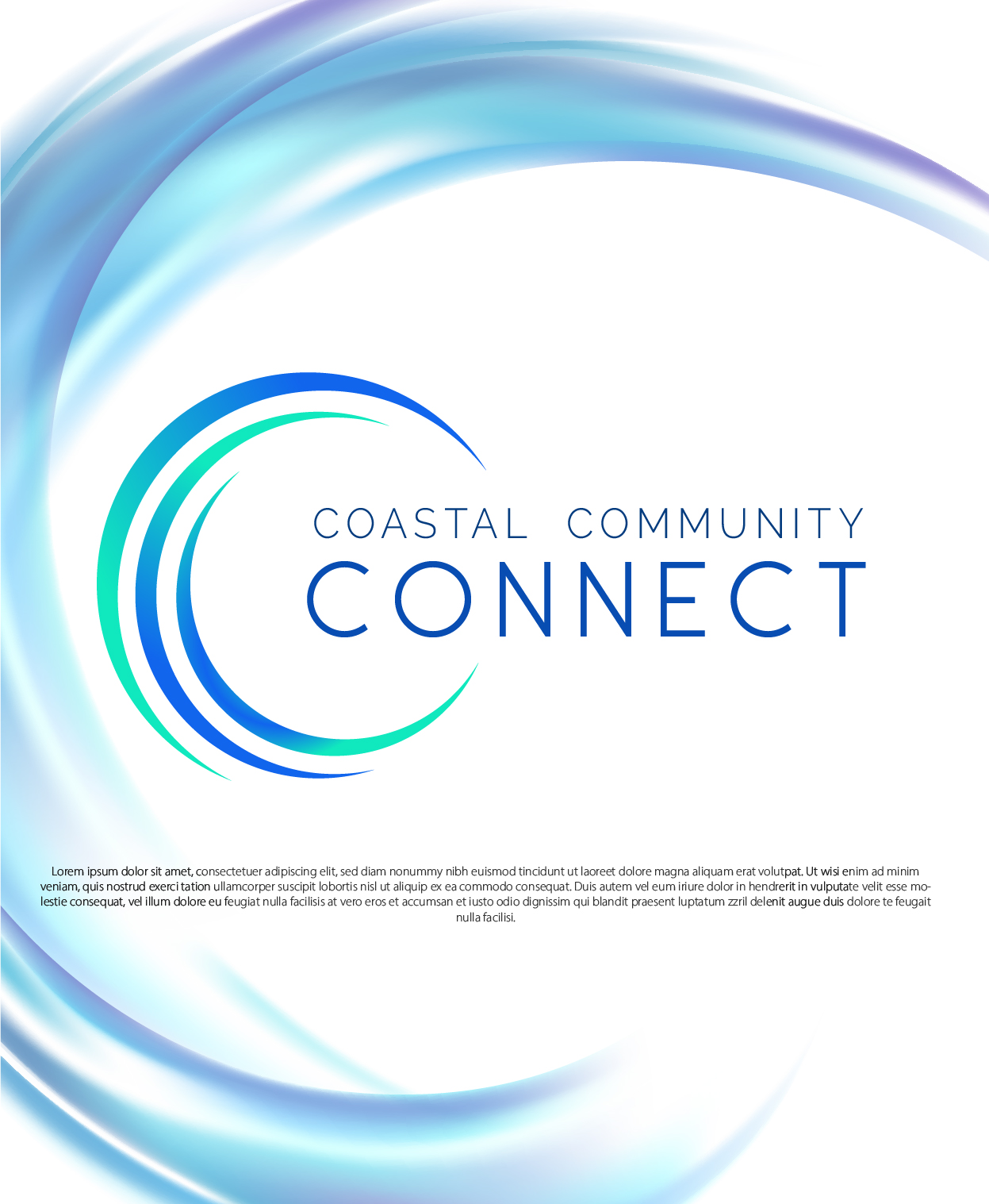 Logo Design by YERR® for Coastal Community Connect | Design #27904838