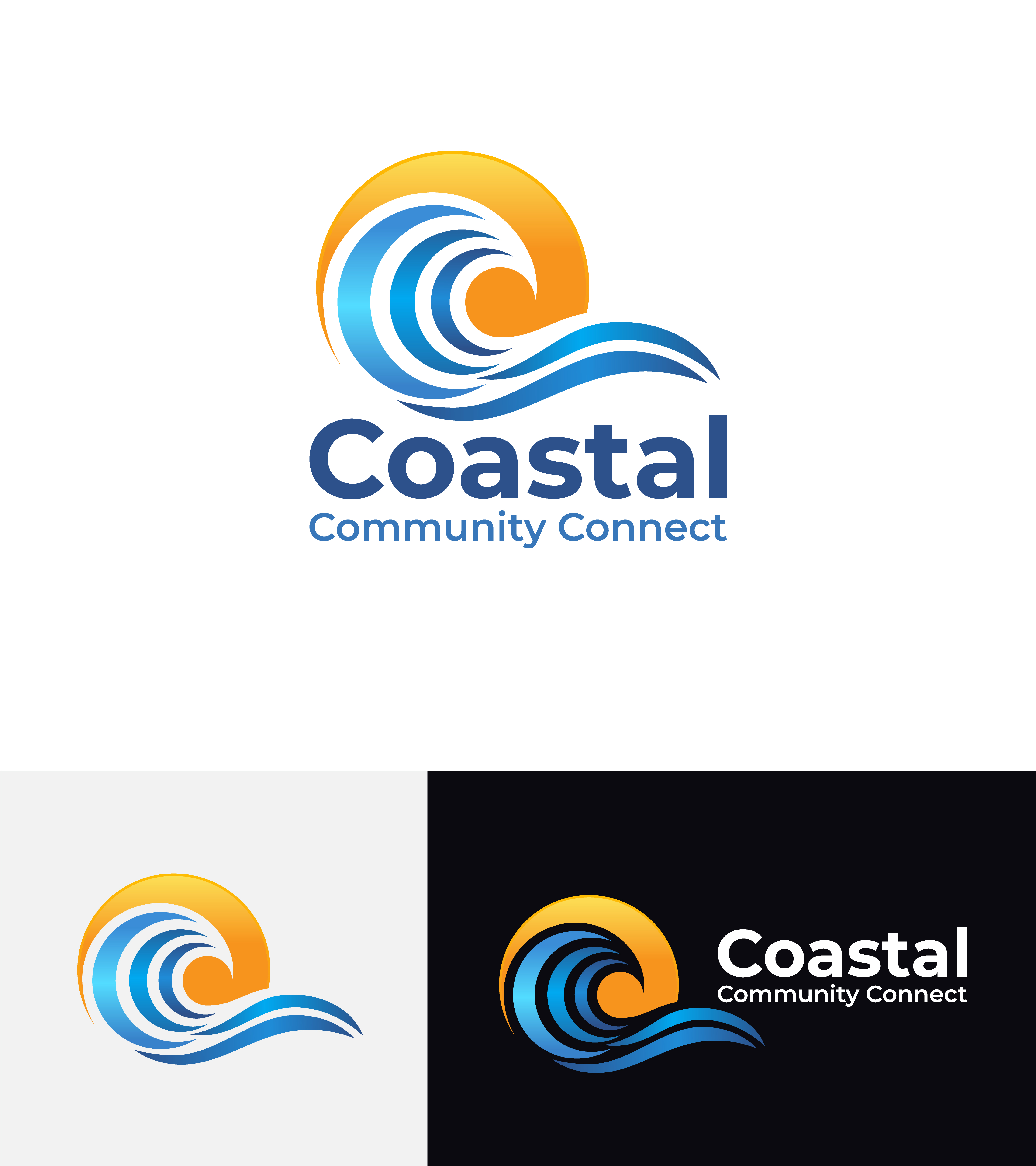 Diseño de Logo por Aldan Design para Coastal Community Connect | Diseño #27646809