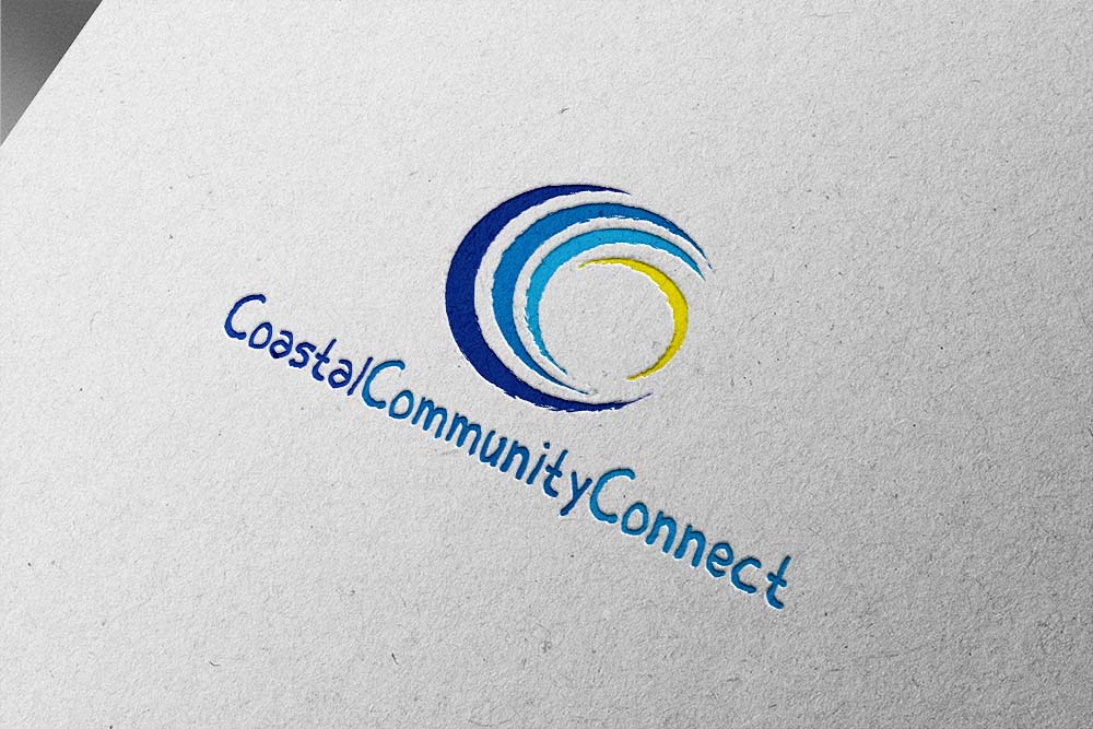 Logo Design by SeeYouOnline for Coastal Community Connect | Design #27554367