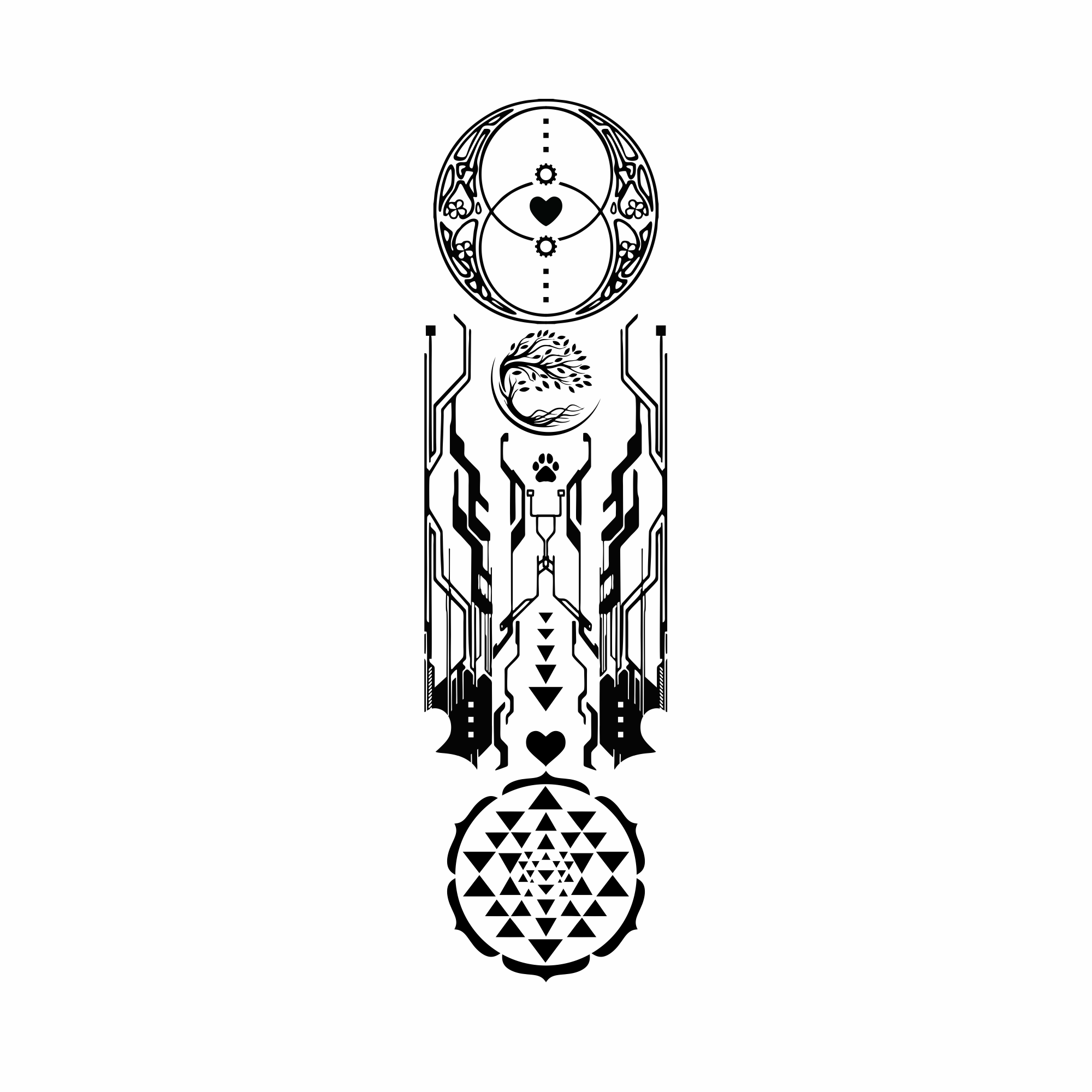 Diseño de Tatuaje por Silverfox Studio para este proyecto | Diseño #27591746