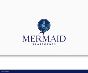 Mermaid Apartments | Logo Design by AD-X