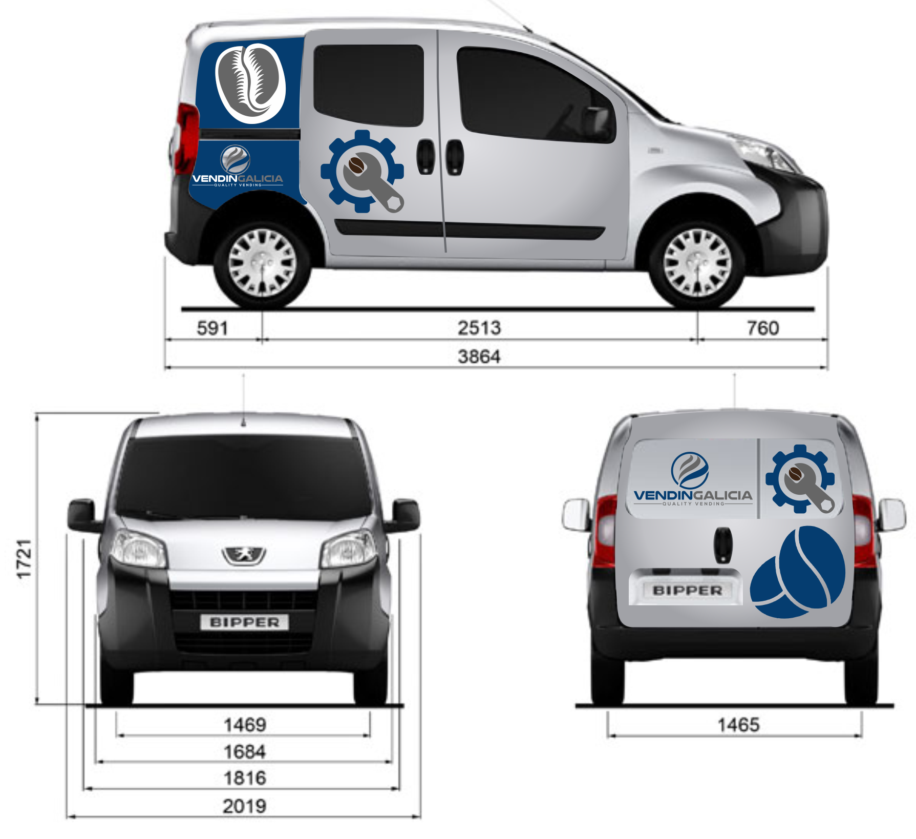Graphic Design by Petter Goms for Servicios vending de Galicia s.l | Design #27607880