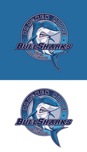Bracken Ridge Bull Sharks | Diseño de Logo por ally designs