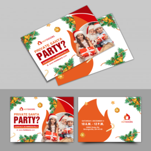 Invitation - Photos with Santa | Design de Flyer par TuktukiShree