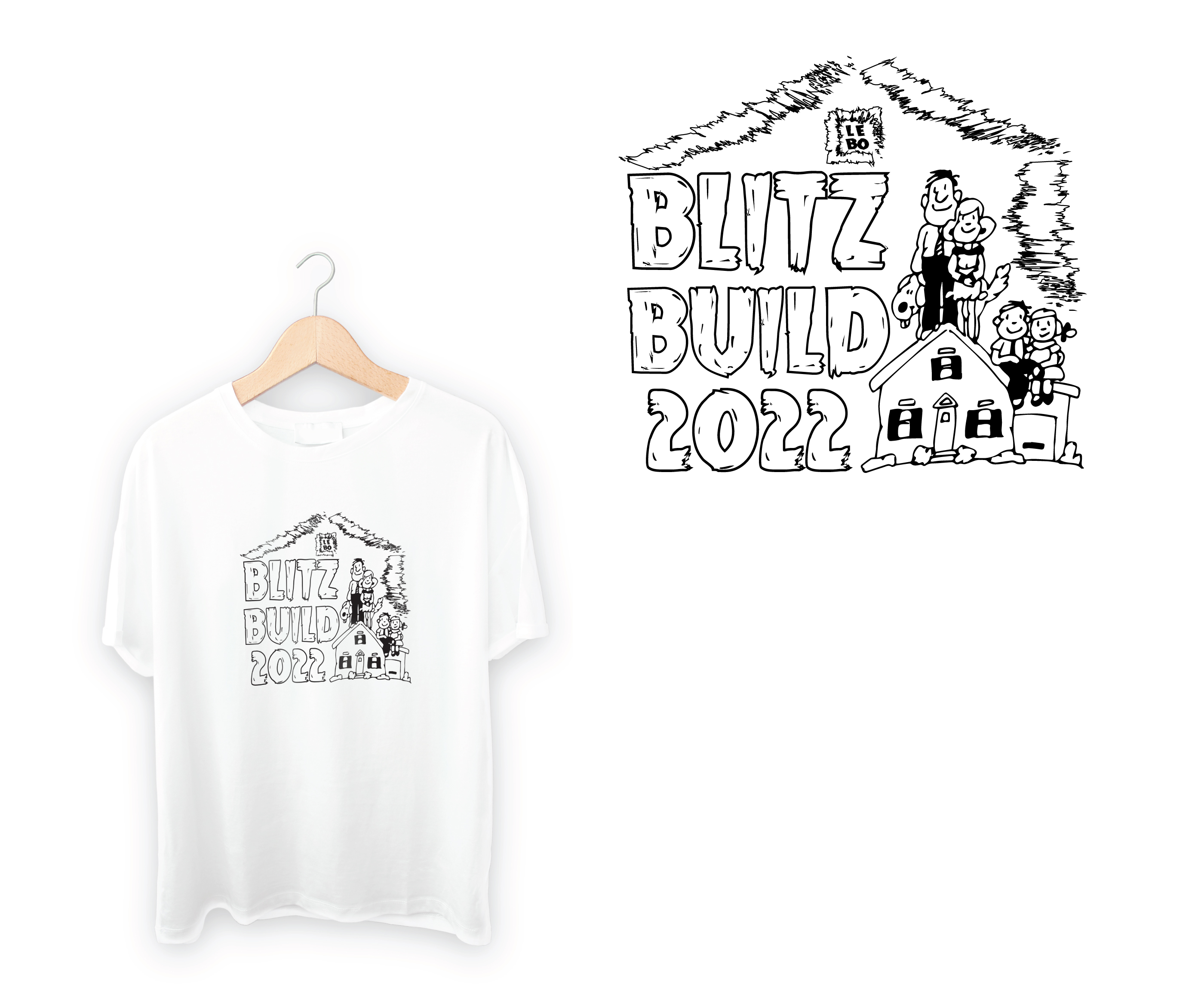 T-shirt Design by Kalla for habitat for humanity of greater miami | Design #27576712