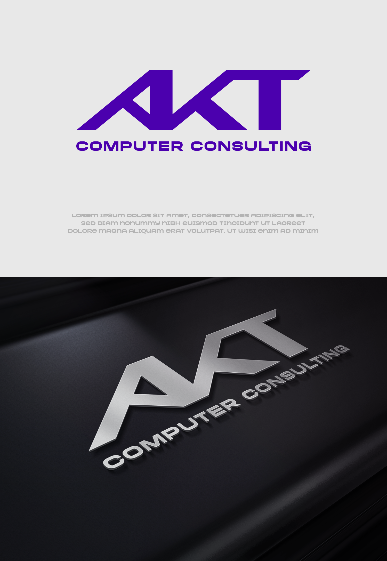 Logo Design by Stingdau for AKT Printing & Imaging Solutions, LLC. | Design #27563594